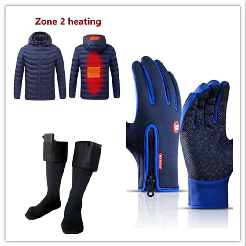 Winter Waterproof Sports Gloves With Fleece