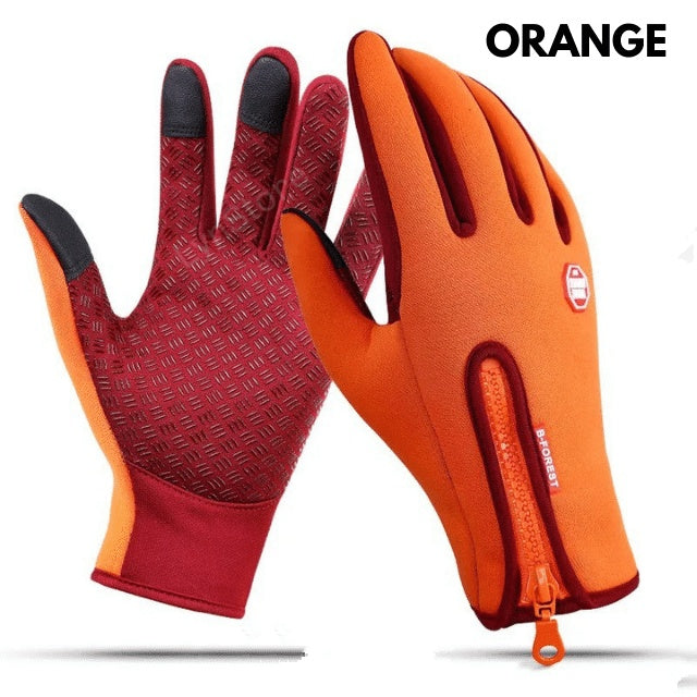 Winter Waterproof Sports Gloves With Fleece