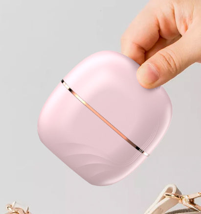 Mini stijltang met draadloos opladen, draagbaar, multifunctioneel, haarverzorging, beschadigt het haar niet, stylingkam voor het haar.