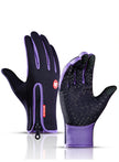 Winter Waterproof Sports Gloves With Fleece