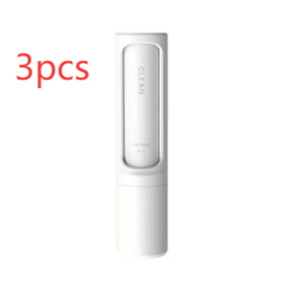 2-in-1 Herbruikbare Borstel voor het Verwijderen van Huisdierhaar / Pluisroller / Draagbaar, Effectief Zelfreinigend Hulpmiddel voor het Verwijderen van Katten- en Hondenhaar / Stofborstel