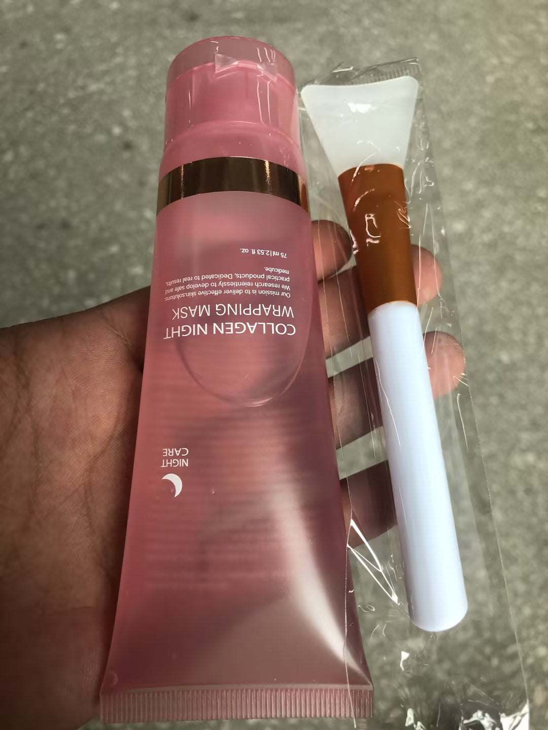 Face Night Collagen Wrapping Mask Natural Ingredients