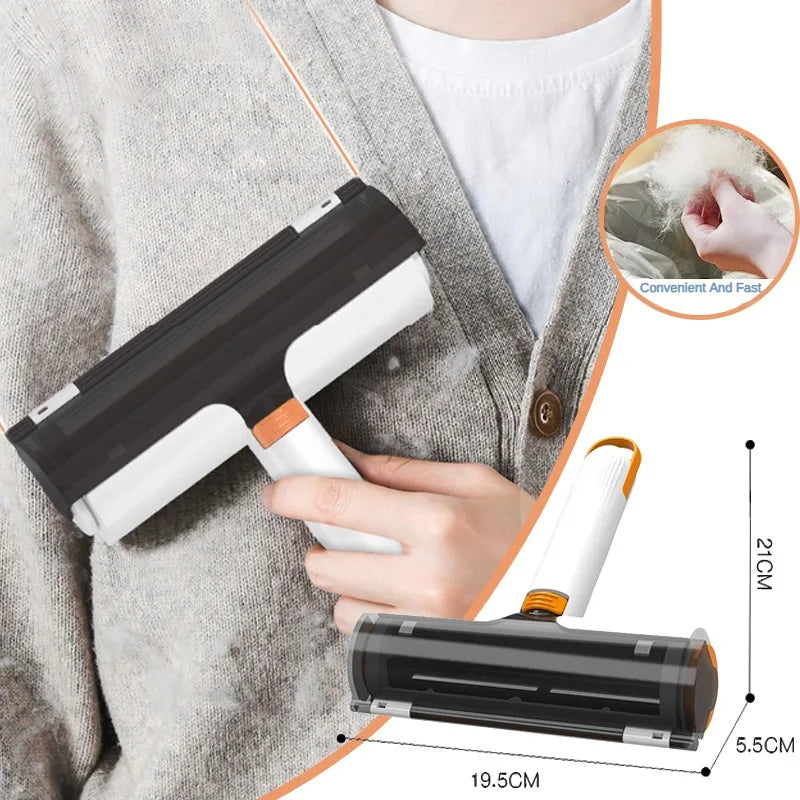 2 In 1 Pet Hair Removal Roller Multifunctional
