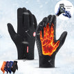 Winter Waterproof Sports Gloves With Fleece