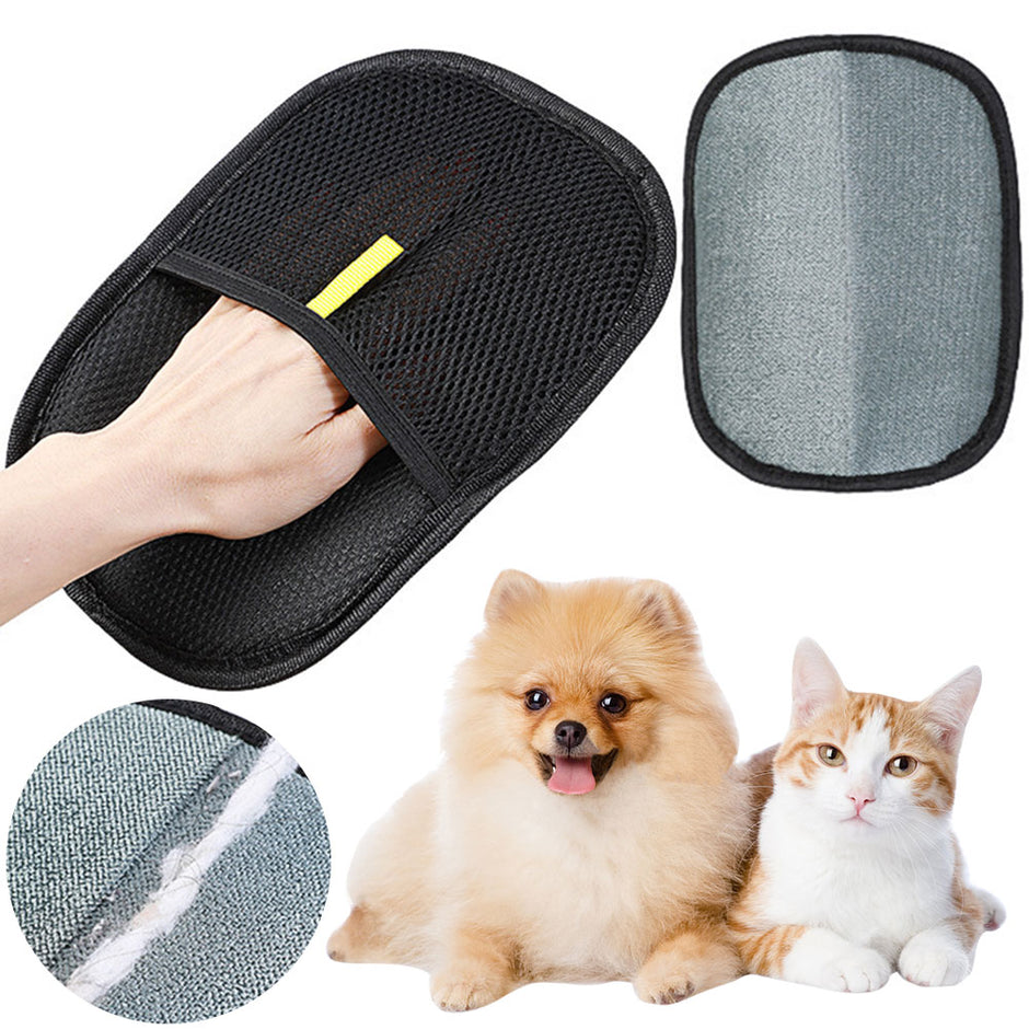 Mitt Pet Hair Remover Gloves Deshedding Brush