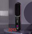 2 In 1 Straight Hair Comb Wireless Hair Straightener