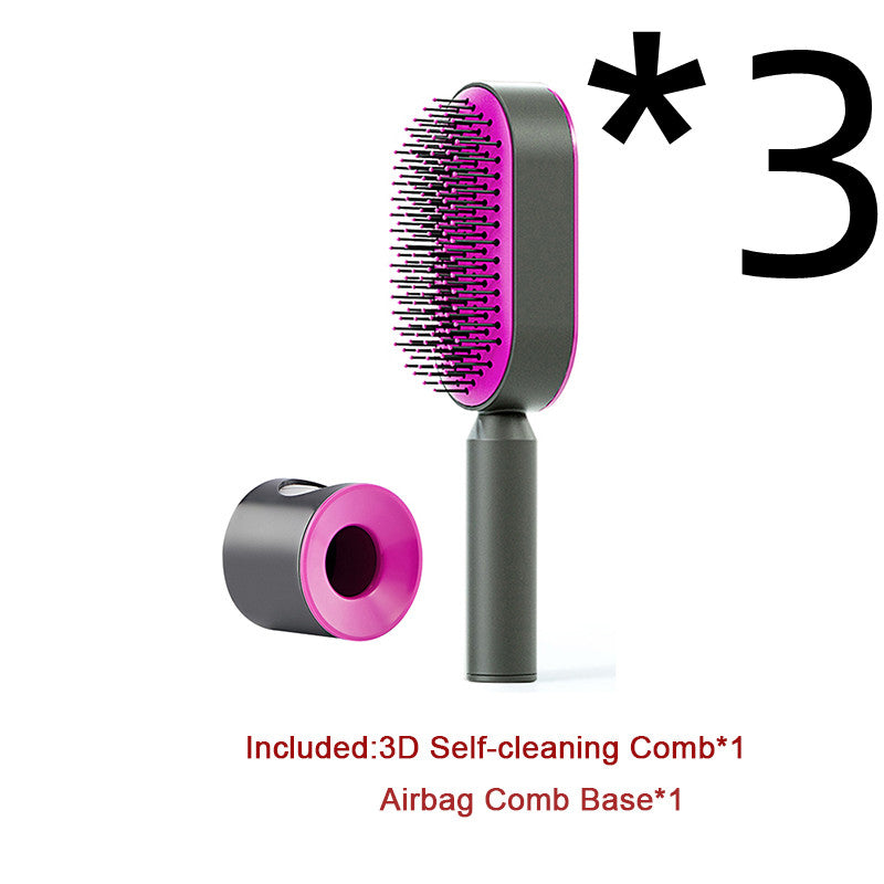 Self Cleaning Hair Massage Scalp Brush For Women