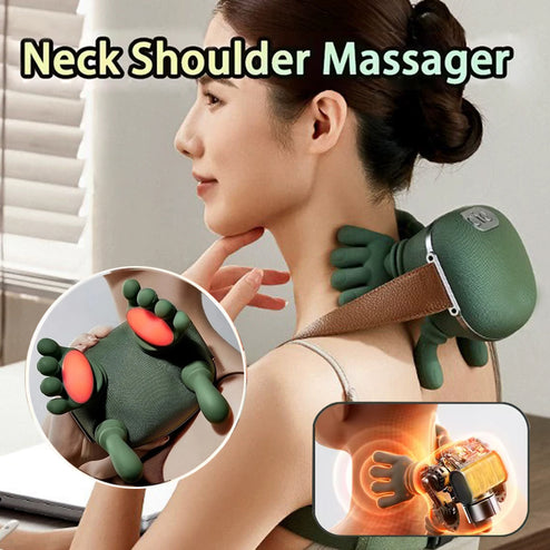 Electric Neck And Shoulder Muscle Massager Wireless