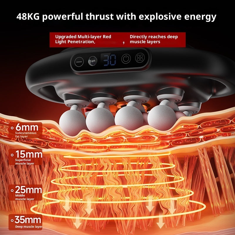 Muscle Relaxation Massager Deep Tissue Body 16 Heads