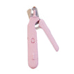 2 In 1 Pet Nail Clippers With Led Light Multifunction Trimmer