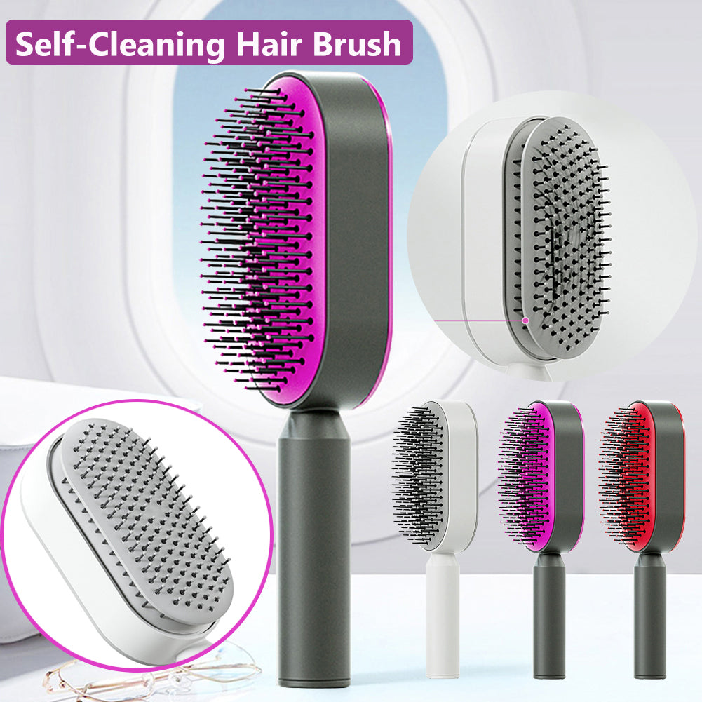 Self Cleaning Hair Massage Scalp Brush For Women