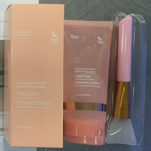 Face Night Collagen Wrapping Mask Natural Ingredients