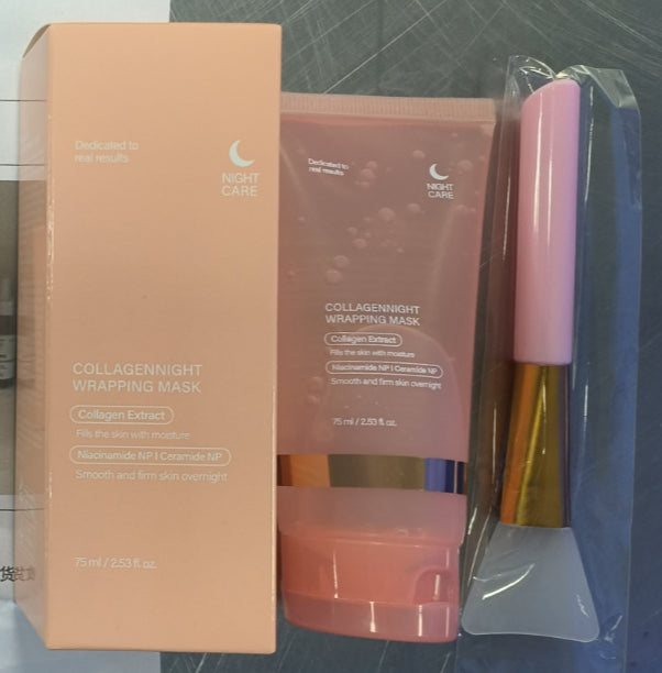 Face Night Collagen Wrapping Mask Natural Ingredients