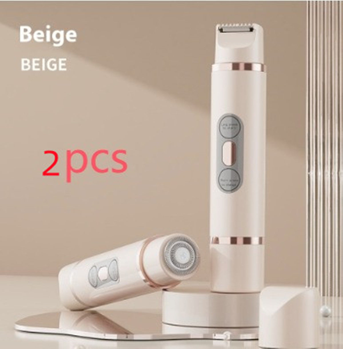 Dual-Head Electric Shaver Painless Device